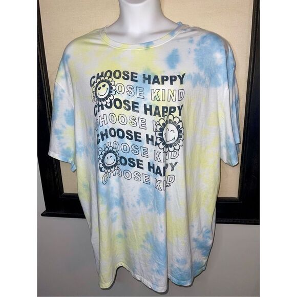 Grayson Threads Smiley Choose Happy T-Shirt - Picture 2 of 12
